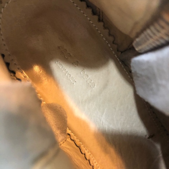 Rag & Bone Margot Grey Suede Zipper Bootie Sz 35 - Picture 8 of 10